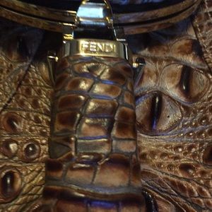 Rare Fendi alligator purse